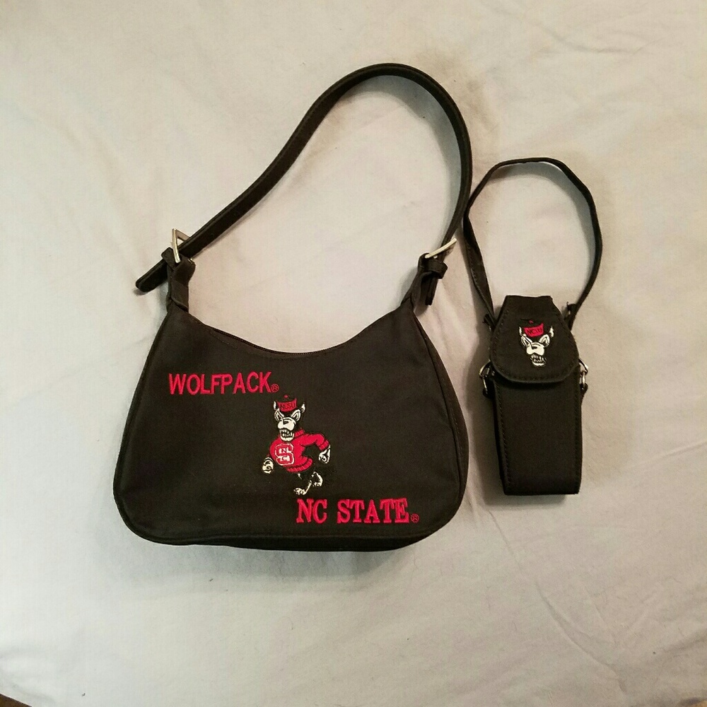 NC State Wolfpack Purse Handbag